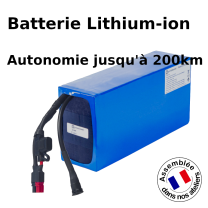 Batterie PVC - Autonomie jusqu'à 200km