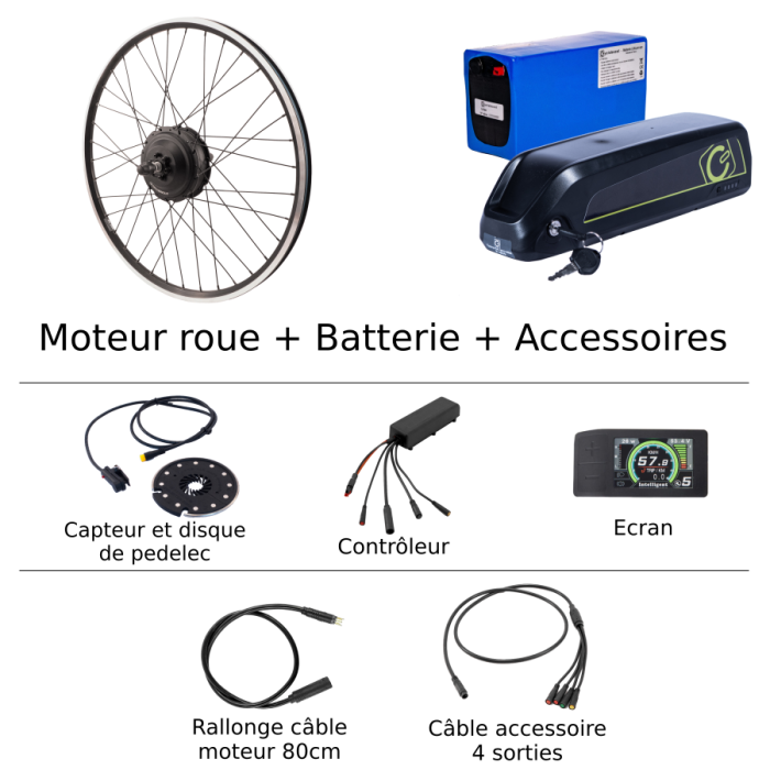 1* Capteur de frein pour vélo électrique hydraulique kit de